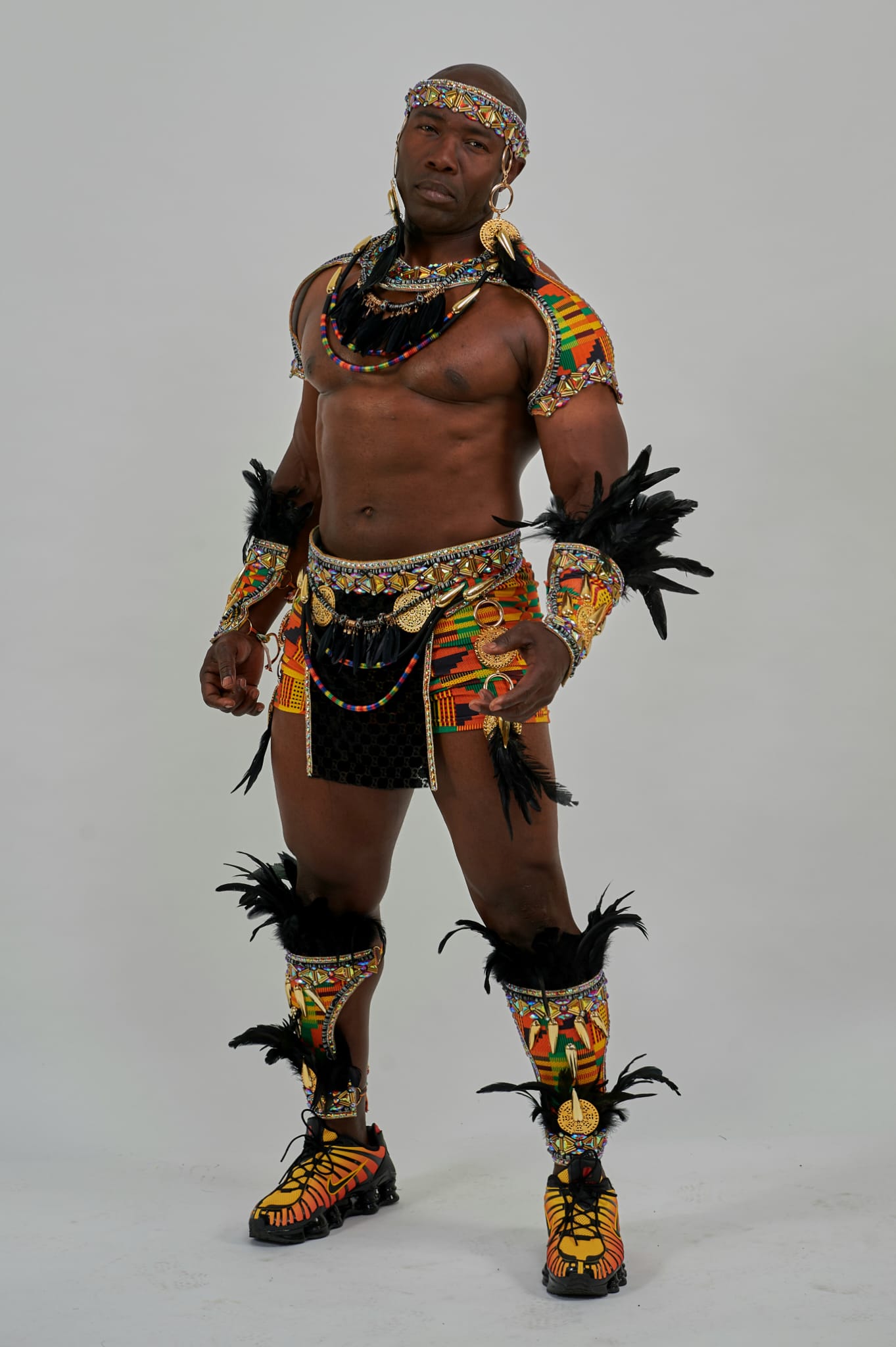 KENTE Male Adult – (2) Backline